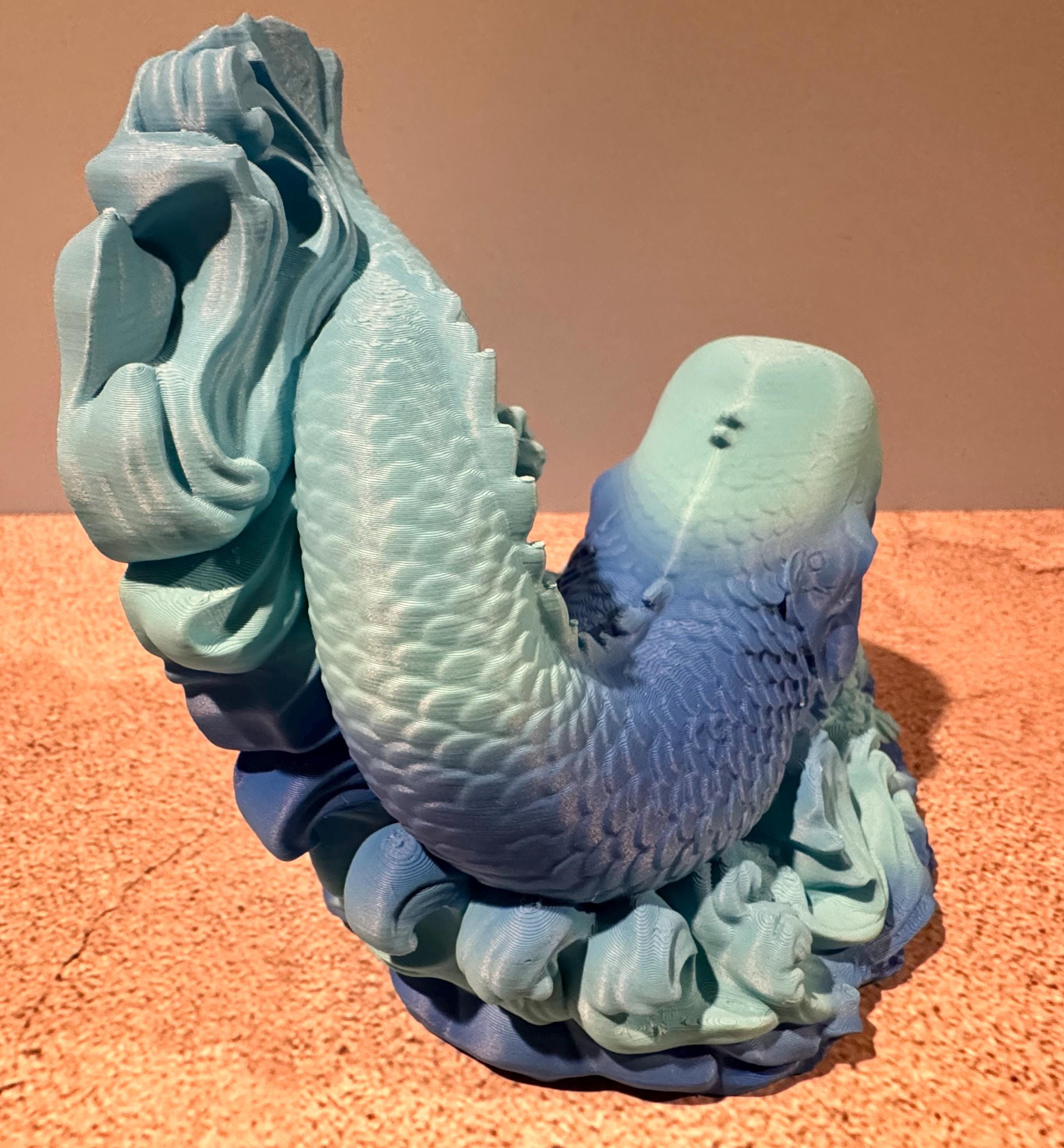Jonah and the Whale – Christian Statue | Biblical Home Decor | Faith-Based Gift | 3D Printed Religious Sculpture