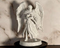 Archangel Gabriel Statue –  3.7 “ Desk Size – Christian Sculpture – Religious Decor – Desktop Series