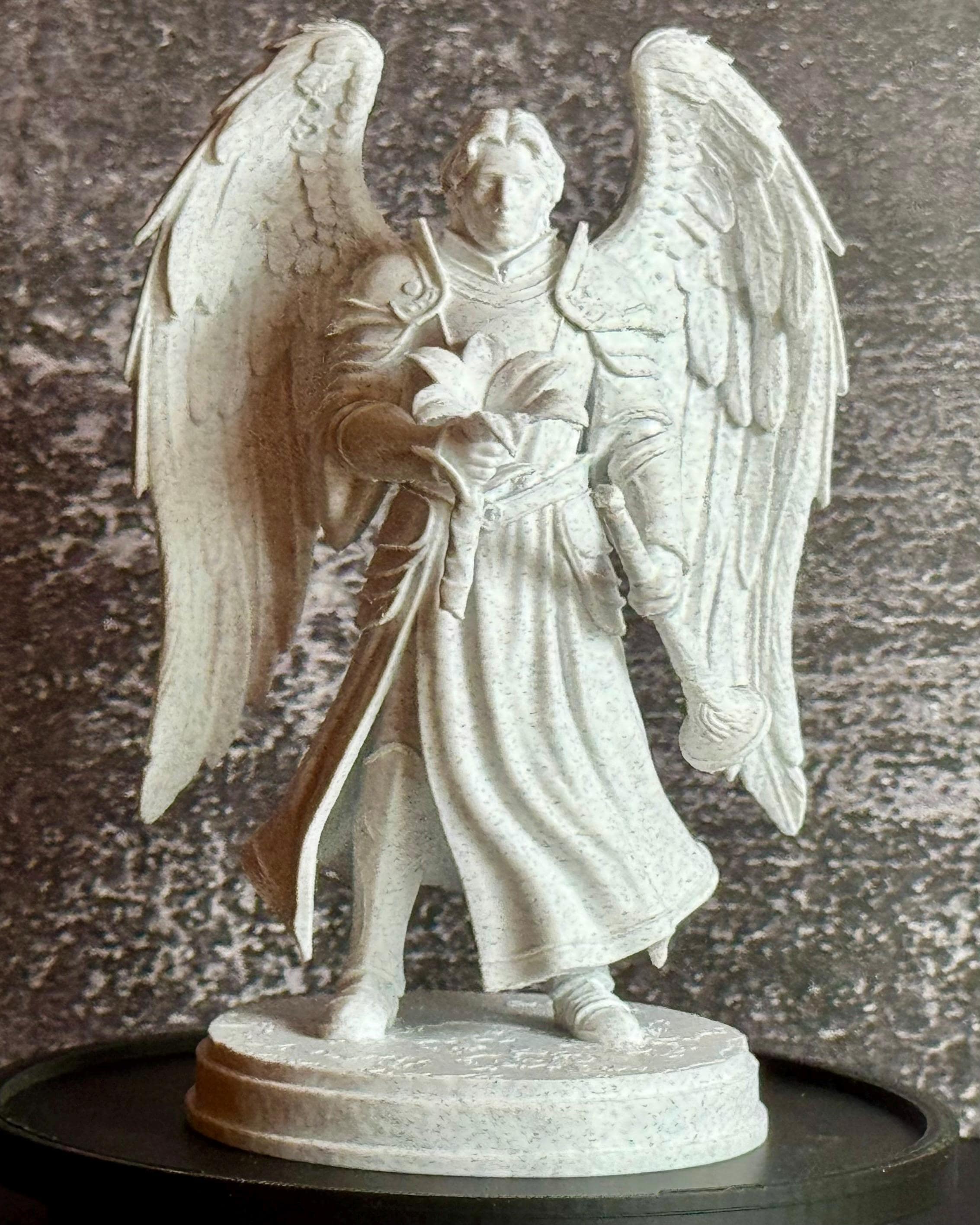 Archangel Statue Set – Michael, Gabriel, Raphael, Uriel – Christian Decor