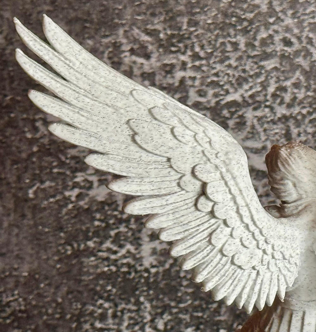 Archangel Michael Statue – 7.7  Inch Religious Sculpture – Christian Home Decor – Large Angel Figurine