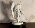 Angelic Warrior - "Send Me" –  3.7 “ Desk Size – Christian Sculpture – Religious Decor – Desktop Series