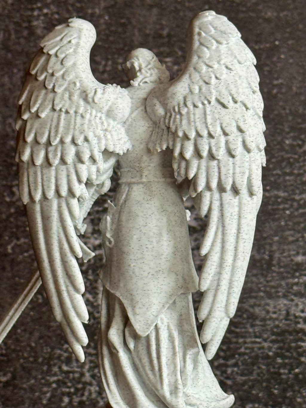 Archangel Statue – Isaiah 6:8 – “Here I Am Send Me” – Christian Religious Figurine – Faith Decor