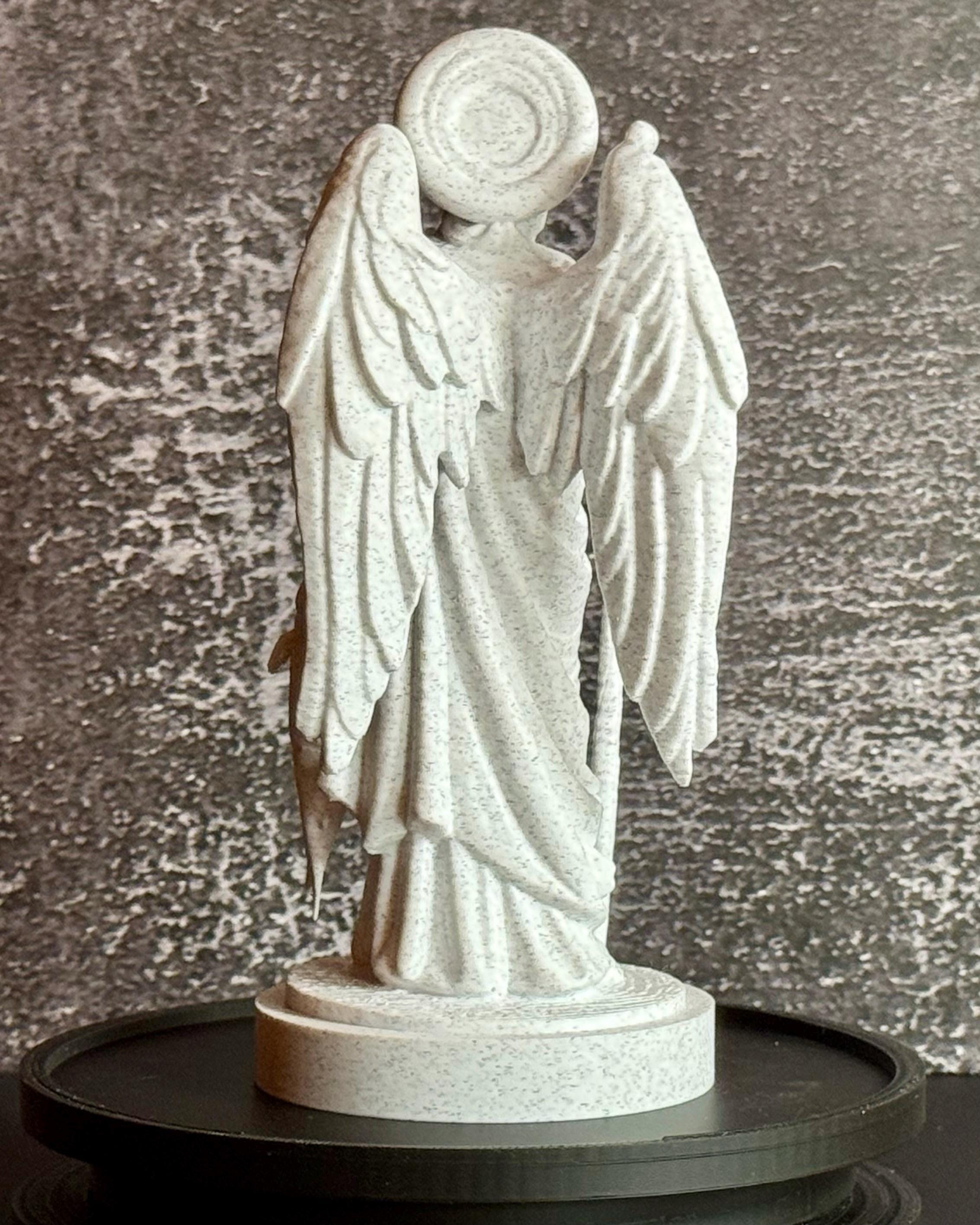 Archangel Raphael Statue – Christian Religious Figurine – Faith Home Decor
